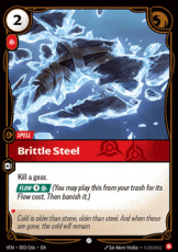 Brittle Steel - 003/166 - Common Brittle Steel - 003/166 - Common
