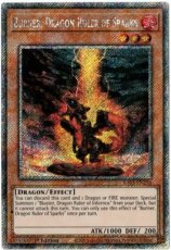 Burner, Dragon Ruler of Sparks - RA03-EN256 Platinum Secret Rare 1st Edition