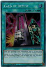 Card of Demise - LCKC-EN029 - Secret Rare Unlimite Card of Demise - LCKC-EN029 - Secret Rare Unlimited