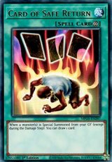 Card of Safe Return - MP25-EN297 - Ultra Rare 1st Card of Safe Return - MP25-EN297 - Ultra Rare 1st Edition