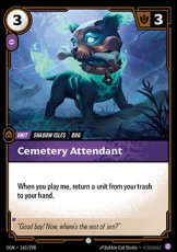 Cemetery Attendant - 165/298 - Common Cemetery Attendant - 165/298 - Common