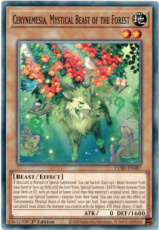 Cerynemesia, Mystical Beast of the Forest - CORI-E Cerynemesia, Mystical Beast of the Forest - CORI-EN087 - Common 1st Edition