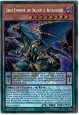 Chaos Emperor, the Dragon of Armageddon - BLAR-EN051 - Secret Rare 1st Edition