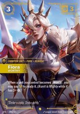(Chinese) Fiora, Worthy (V.2) 180a/221 - Showcase (Chinese) Fiora, Worthy (V.2) 180a/221 - Showcase