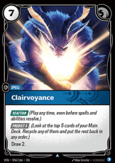 Clairvoyance - 056/166 - Uncommon Clairvoyance - 056/166 - Uncommon