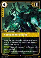 Commander Ledros - 231/298 - Rare Commander Ledros - 231/298 - Rare