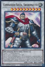 Commander Souza, Swordmaster - L26D-ENX42 - Ultra Commander Souza, Swordmaster - L26D-ENX42 - Ultra Rare 1st Edition