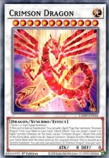 Crimson Dragon - L5DD-ENY41 - Common 1st Edition Crimson Dragon - L5DD-ENY41 - Common 1st Edition