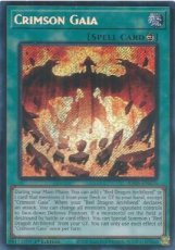 Crimson Gaia - RA05-EN070 - Secret Rare 1st Editio Crimson Gaia - RA05-EN070 - Secret Rare 1st Edition