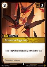 Crimson Pigeons - 154/219 - Common Crimson Pigeons - 154/219 - Common