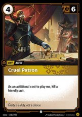 Cruel Patron - 208/298 - Common Cruel Patron - 208/298 - Common