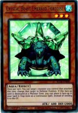 Crystal Beast Emerald Tortoise - BLCR-EN049 - Ultra Rare 1st Edition