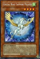 Crystal Beast Sapphire Pegasus - CT04-EN002 - Secr Crystal Beast Sapphire Pegasus - CT04-EN002 - Secret Rare
