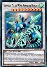 Crystal Clear Wing Synchro Dragon - MP25-EN276 - U Crystal Clear Wing Synchro Dragon - MP25-EN276 - Ultra Rare 1st Edition