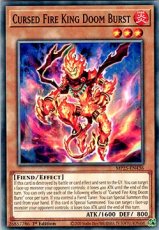 Cursed Fire King Doom Burst - MP25-EN436 - Commom Cursed Fire King Doom Burst - MP25-EN436 - Commom 1st Edition