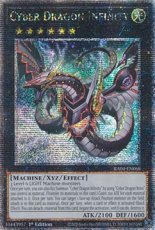 Cyber Dragon Infinity (alternate artwork) - RA04-E Cyber Dragon Infinity (alternate artwork) - RA04-EN068 - Quarter Century Secret Rare 1st Edition