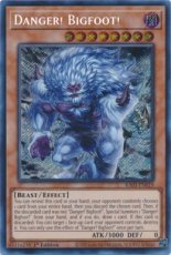 Danger! Bigfoot!(alternate artwork)  - RA03-EN019 Secret Rare 1st Edition