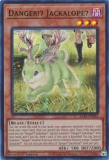 Danger!? Jackalope? - RA01-EN013 - Super Rare 1st Edition