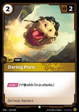 Daring Poro - 210/298 - Common Foil Daring Poro - 210/298 - Common Foil