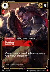 Darius, Trifarian - 027/298 - Rare Darius, Trifarian - 027/298 - Rare