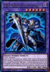 D/D/D Alfred the Divine Sage King - MAMO-EN079 - U D/D/D Alfred the Divine Sage King - MAMO-EN079 - Ultra Rare 1st Edition