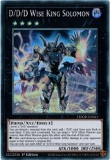 D/D/D Wise King Solomon - DOOD-EN043 - Super Rare D/D/D Wise King Solomon - DOOD-EN043 - Super Rare 1st Edition