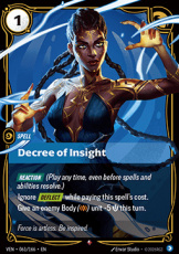 Decree of Insight - 061/166 - Rare Decree of Insight - 061/166 - Rare
