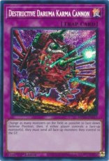 Destructive Daruma Karma Cannon - MP23-EN217 - Prismatic Secret Rare 1st Edition