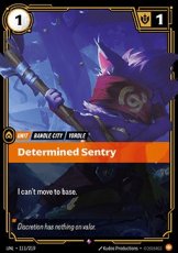 Determined Sentry - 111/219 - Rare Determined Sentry - 111/219 - Rare
