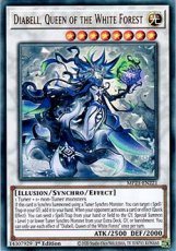Diabell, Queen of the White Forest - MP25-EN221 - Diabell, Queen of the White Forest - MP25-EN221 - Ultra Rare 1st Edition