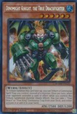 Dinomight Knight, the True Dracofighter - BLMM-EN1 Dinomight Knight, the True Dracofighter - BLMM-EN126 - Secret Rare 1st Edition