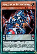 Disablaster the Negation Fortress - MP25-EN084 - P Disablaster the Negation Fortress - MP25-EN084 - Prismatic Secret Rare 1st Edition