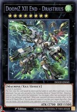 DoomZ XII End - Drastrius - DOOD-EN045 - Secret Ra DoomZ XII End - Drastrius - DOOD-EN045 - Secret Rare 1st Edition