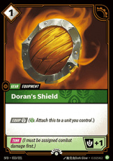 Doran's Shield - 033/221 - Common (P) Doran's Shield - 033/221 - Common (P)