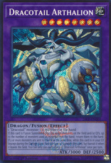 Dracotail Arthalion - 26LP-EN003 - Emblazoned Secr Dracotail Arthalion - 26LP-EN003 - Emblazoned Secret Rare 1st Edition