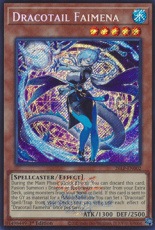 Dracotail Faimena(Alternate Art) - 26LP-EN002 - Em Dracotail Faimena(Alternate Art) - 26LP-EN002 - Emblazoned Secret Rare 1st Edition