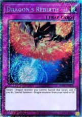 Dragon's Rebirth - RA05-EN078 - Platinum Secret Ra Dragon's Rebirth - RA05-EN078 - Platinum Secret Rare 1st Edition