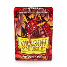 Dragon Shield Small Sleeves - Japanese Matte Crims Dragon Shield Small Sleeves - Japanese Matte Crimson (60 Sleeves)