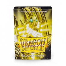 Dragon Shield Small Sleeves - Japanese Matte Yello Dragon Shield Small Sleeves - Japanese Matte Yellow (60 Sleeves)