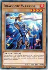 Dragonic Warrior - MZMU-EN043 - Rare 1st Edition Dragonic Warrior - MZMU-EN043 - Rare 1st Edition