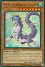 Dragonmaid Nudyarl - BLMM-EN057 - Ultra Rare 1st E Dragonmaid Nudyarl - BLMM-EN057 - Ultra Rare 1st Edition