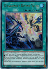 Dragunity Divine Wind - BLGG-EN015 - Ultra Rare 1s Dragunity Divine Wind - BLGG-EN015 - Ultra Rare 1st Edition