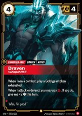 Draven, Vanquisher  (V.2) 020a/221 - Showcase Draven, Vanquisher  (V.2) 020a/221 - Showcase