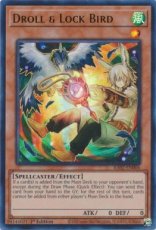 Droll & Lock Bird(alternate art) - RA02-EN006 Ultra Rare 1st Edition