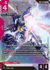 Duel Gundam (Assault Shroud) - Newtype Rising - GD Duel Gundam (Assault Shroud) - Newtype Rising - GD01-045 - Legend Rare - Foil