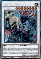 Ecclesia and the Dark Dragon - BPRO-EN041 - Secret Ecclesia and the Dark Dragon - BPRO-EN041 - Secret Rare 1st Edition