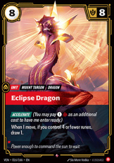 Eclipse Dragon - 016/166 - Rare Eclipse Dragon - 016/166 - Rare