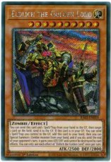 Eldlich the Golden Lord(alternate art) - RA01-EN019 - Platinum Secret Rare 1st Edition