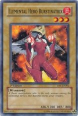 Elemental Hero Burstinatrix - DP1-EN002 - Common 1st Edition