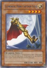 Elemental Hero Captain Gold - DP06-EN004 - Rare 1s Elemental Hero Captain Gold - DP06-EN004 - Rare 1st Edition